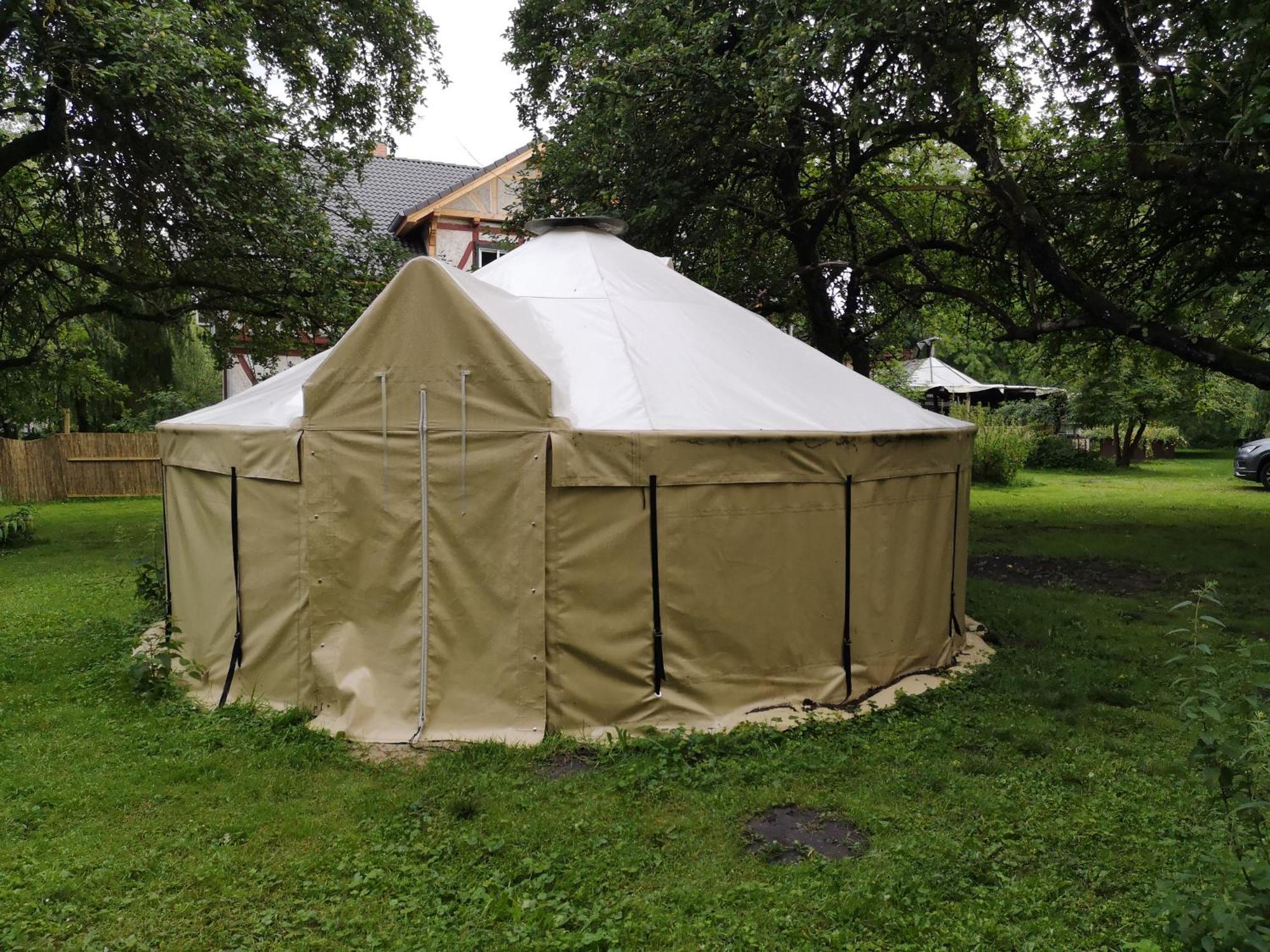 Jurten Im Garten Eden Bub Gutzkow Exterior foto